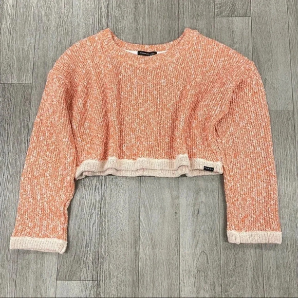 KORAL Valor Long Sleeve Oversized Crop Top XS S - Picture 7 of 15